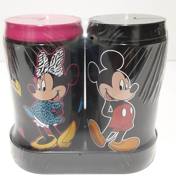 Mickey and Minnie Salt & Pepper Shakers ~ Tin ~ New - Picture 5 of 6